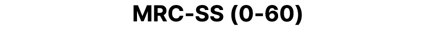 MRC SS (0 60) 